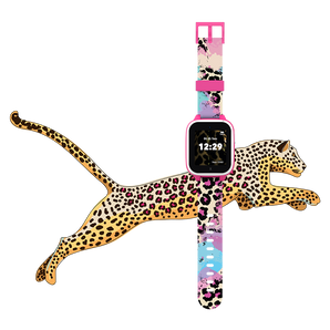 Rosa Leopard Armband (XGO3)